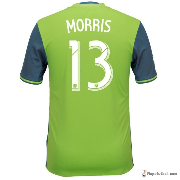 Camiseta Seattle Sounders Replica Primera Ropa Morris 2016/17 Verde